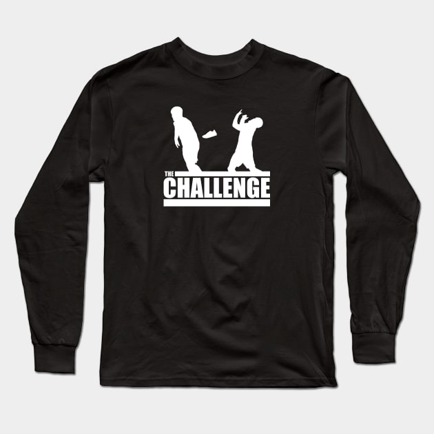 MTV Challenge - CT Throws Shoe at Wes Long Sleeve T-Shirt by Tesla